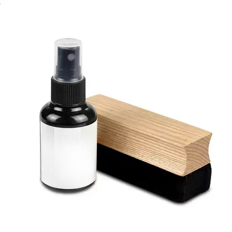 Vinyl Record Cleaner - แผ่นเสียงไวนิล, เครื่องเล่นแผ่นเสียง, ชุดแปรงฟองน้ำทำความสะอาด 2-in-1, อุปกรณ์กำจัดฝุ่นและป้องกันไฟฟ้าสถิต