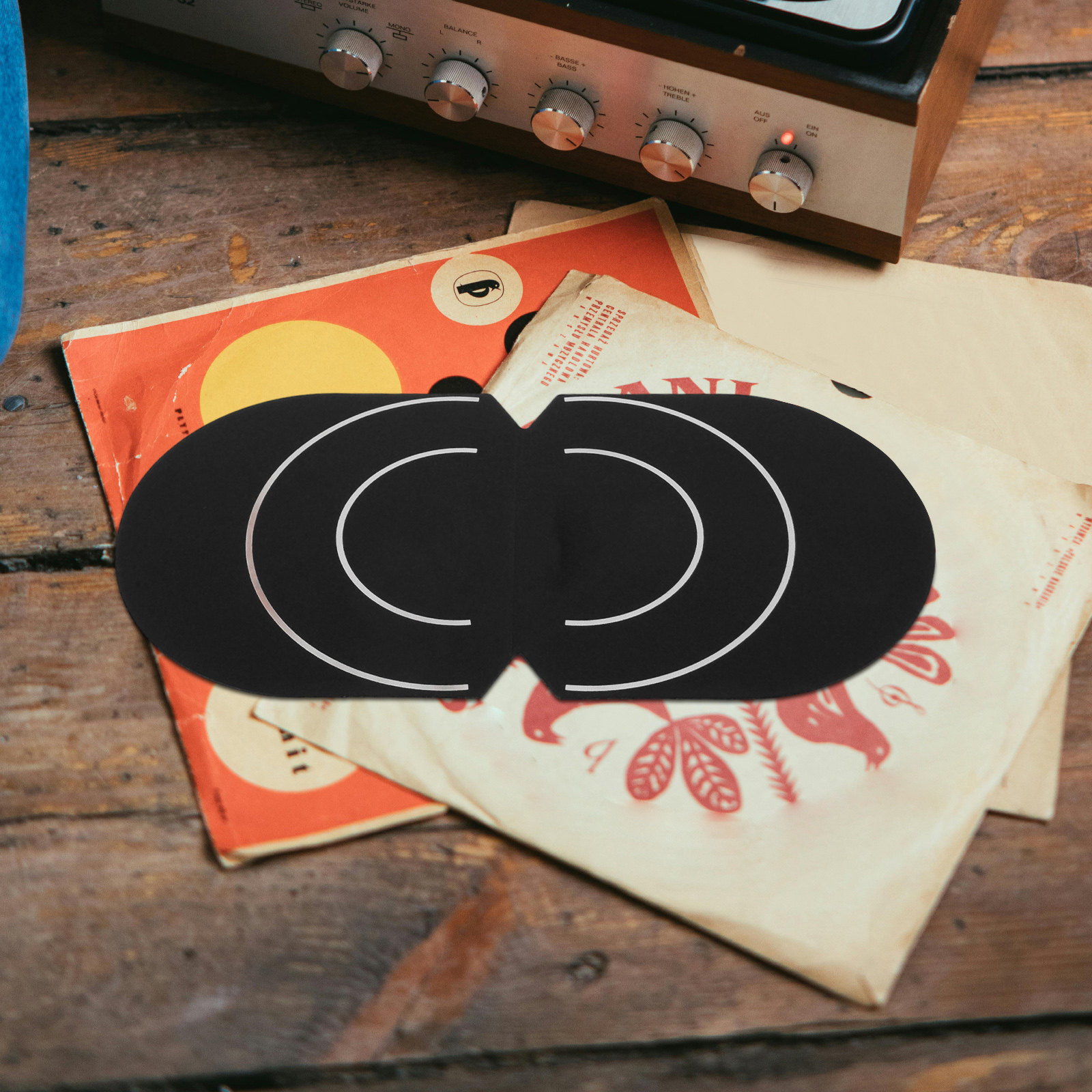 Vinyl Record Cleaner - ถุงมือสำหรับจับแผ่นเสียงไวนิล 2 ชิ้น ป้องกันไฟฟ้าสถิต ป้องกันฝุ่น ป้องกันรอยนิ้วมือ