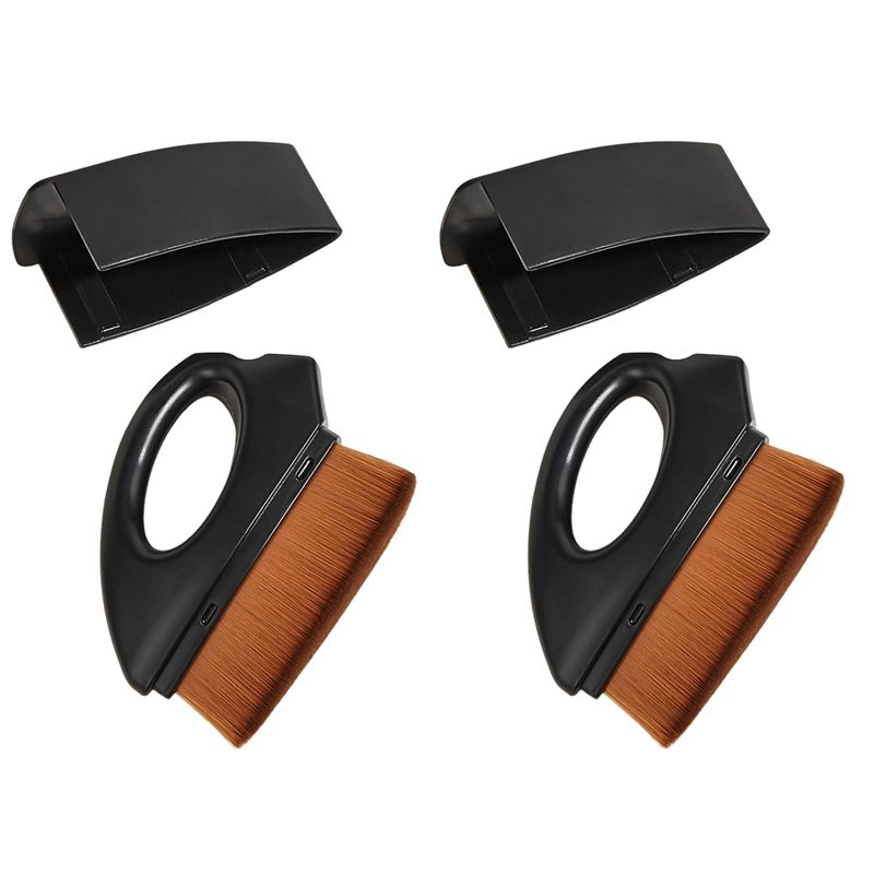 Vinyl Record Cleaner - B48B-2X แปรงทำความสะอาดแผ่นเสียงไวนิล LP ป้องกันไฟฟ้าสถิต แปรงปัดฝุ่นสำหรับเครื่องเล่นแผ่นเสียง แปรงทำความสะอาดสำหรับเครื่องเล่นซีดี