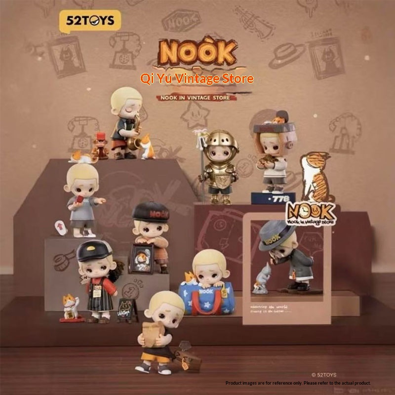 Vintage Collectibles Store - น็อก บลายด์ บ็อกซ์ ฟิกเกอร์ ซีรีส์ร้านวินเทจ ของสะสม