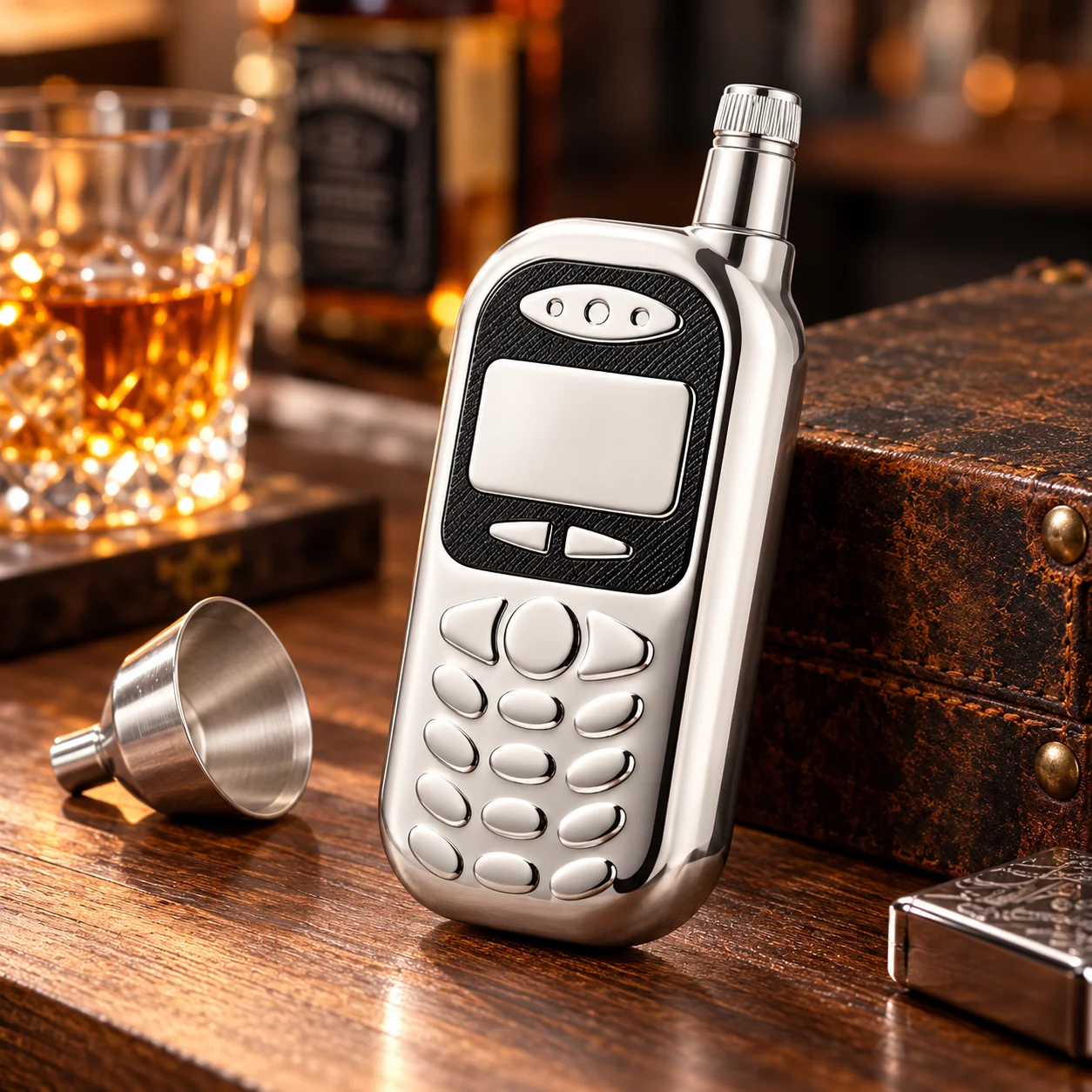 ขวดเหล้าพกพาขนาดเล็ก 3 ออนซ์ ท - Vintage Collectible Liquor Bottles บทวิจารณ์และราคา
