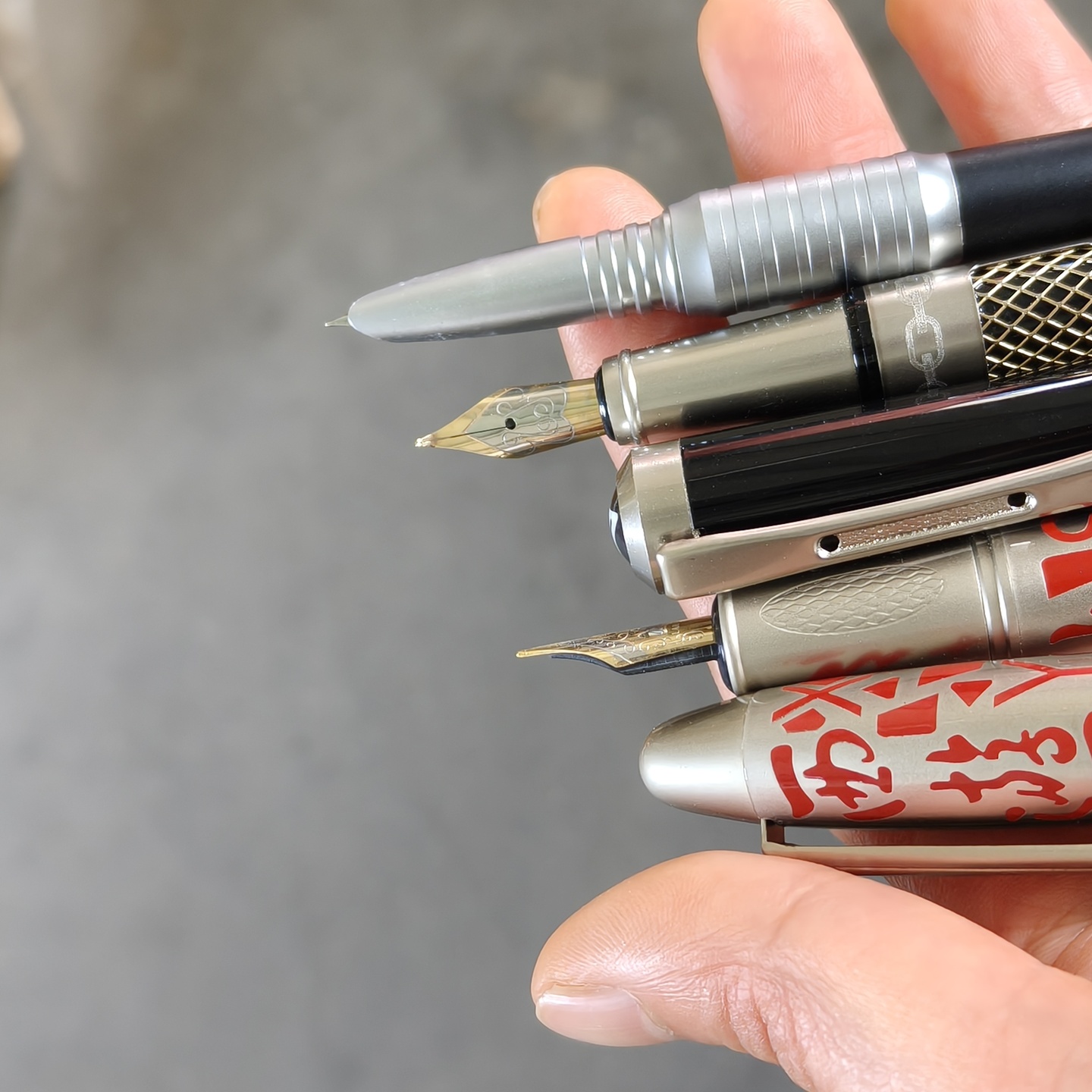 ปากกาหมึกซึมวินเทจหายาก 3 ด้าม - Vintage Collectible Pens บทวิจารณ์และราคา