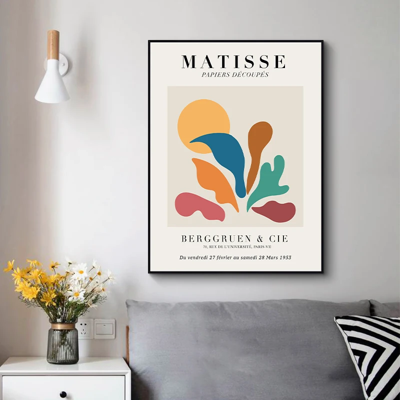 ภาพวาดผ้าใบ Vintage Henri Mati - Vintage Collectible Posters บทวิจารณ์และราคา