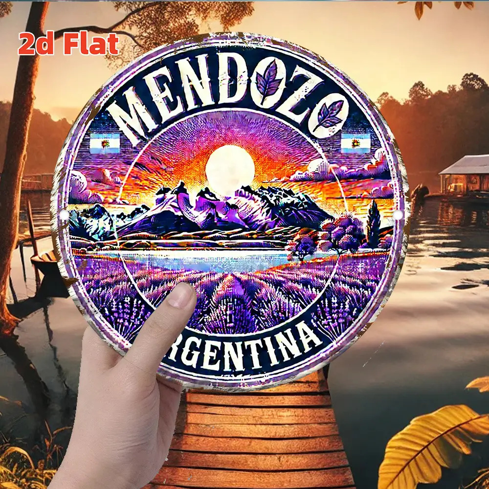 ป้ายโลหะตกแต่งผนัง 2D Flat, 2D - Vintage Collectible Plates บทวิจารณ์และราคา