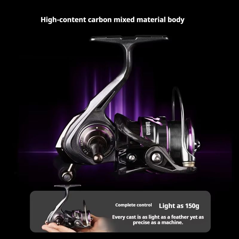 รอกสปินนิ่งน้ำหนักเบา Takuma L - Developing Tank Reel บทวิจารณ์และราคา