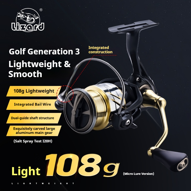 รอกตกปลา Lizard Golf 3 คาร์บอน - Developing Tank Reel บทวิจารณ์และราคา