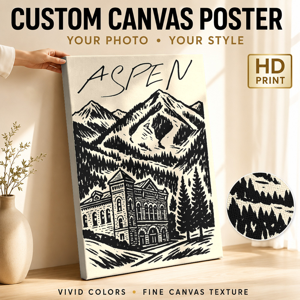 โปสเตอร์ผ้าแคนวาสลายสกีวินเทจข - Vintage Collectible Posters บทวิจารณ์และราคา