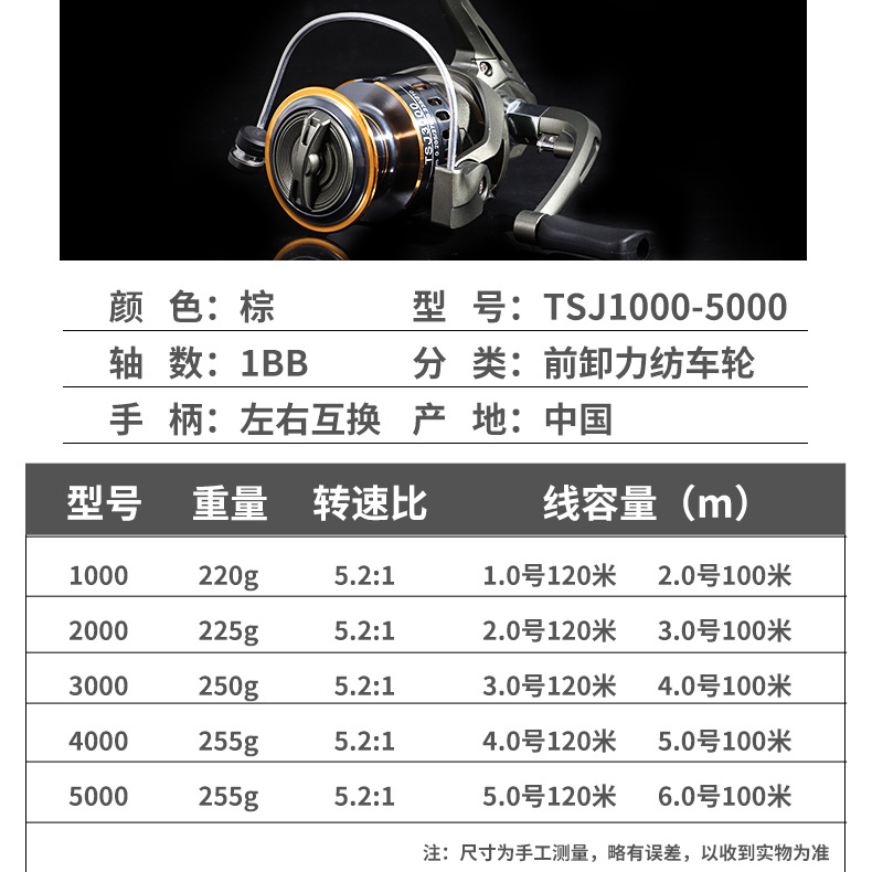 TSJ ชามรอกตกปลาแบบหมุนโลหะ ซีร - Developing Tank Reel บทวิจารณ์และราคา
