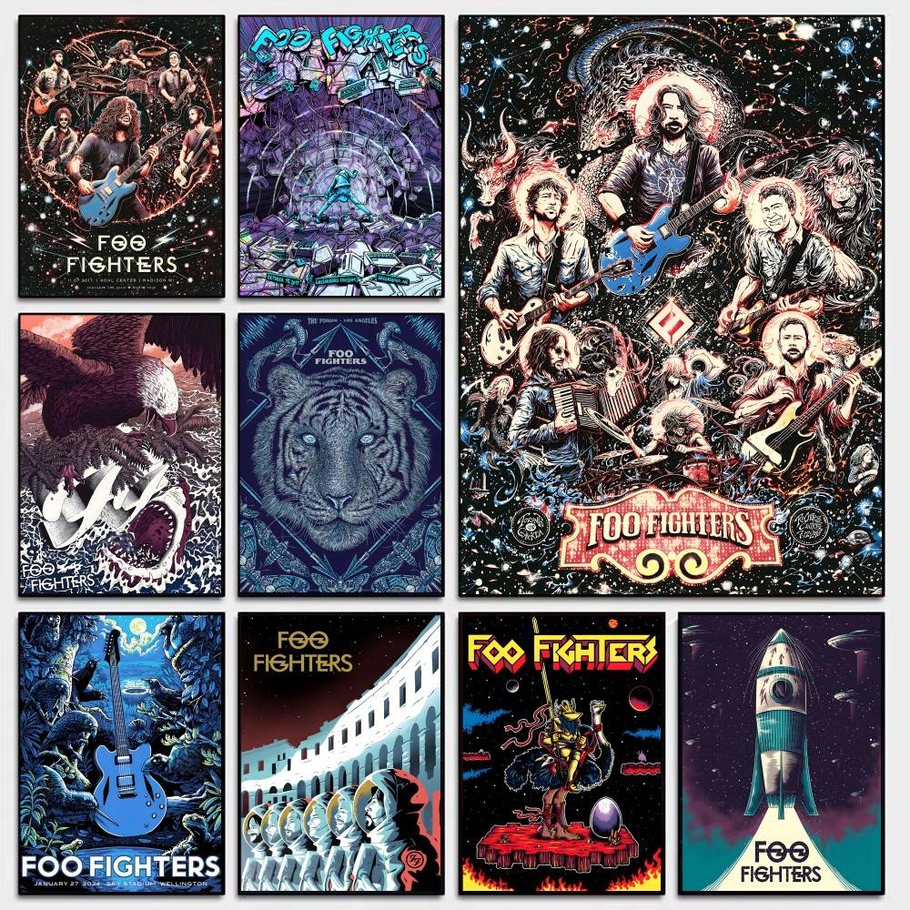 คอลเลกชันวงดนตรีคลาสสิก โปสเตอ - Vintage Collectible Posters บทวิจารณ์และราคา