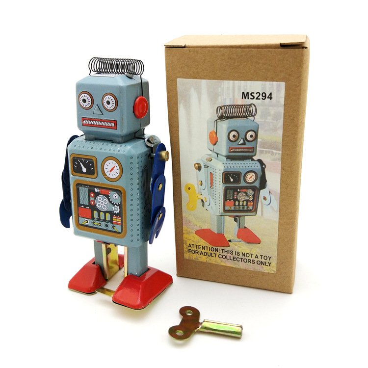 หุ่นยนต์ไขลาน MS294 วินเทจ, ขอ - Vintage Collectibles Store บทวิจารณ์และราคา