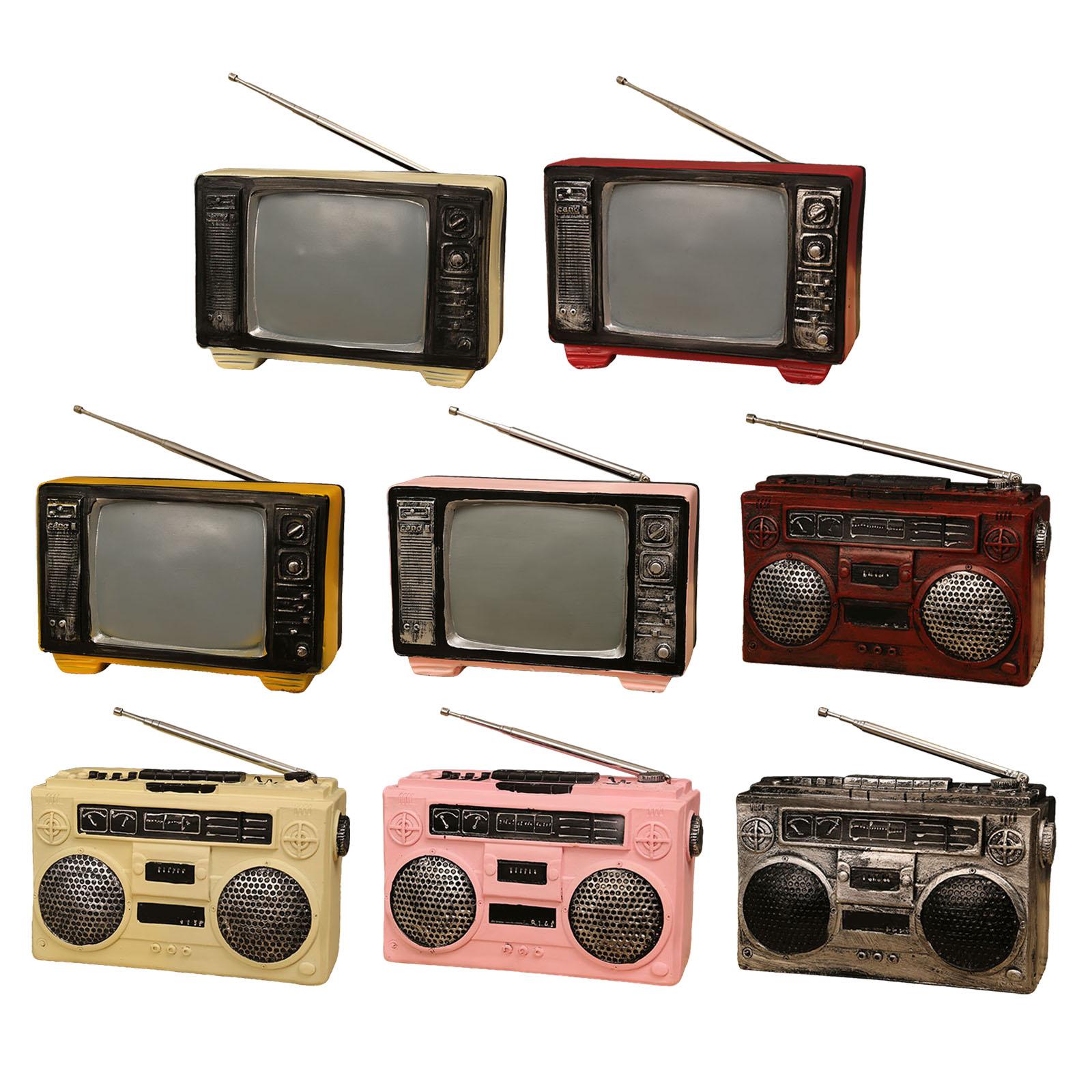 โมเดลทีวีเรโทรสมจริง งานฝีมือเ - Vintage Collectibles Store บทวิจารณ์และราคา