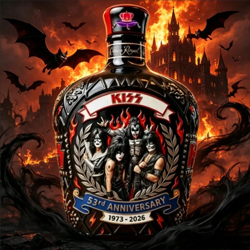 ขวดวิสกี้ดีแคนเตอร์ลายเพลงร็อก - Vintage Collectible Liquor Bottles บทวิจารณ์และราคา