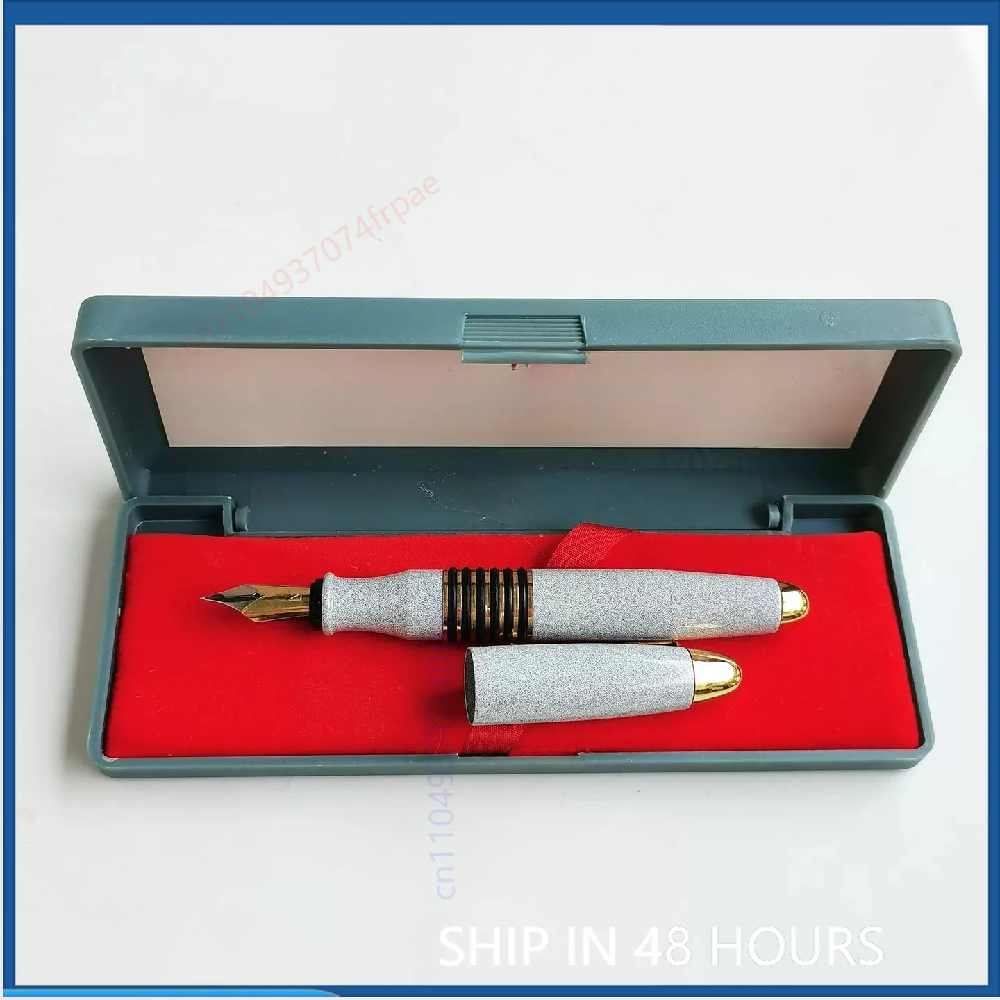 ปากกาหมึกซึมทองแดงแท้สีขาว สำห - Vintage Collectible Pens บทวิจารณ์และราคา